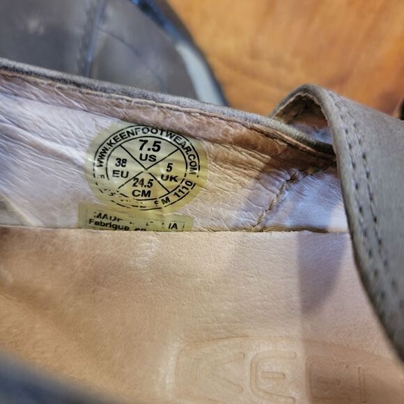Keen Mary Jane Leather Shoes size 7.5 - Picture 5 of 6